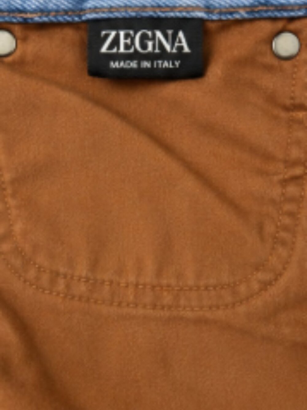Zegna Roccia Light Wash Italian Denim Jeans Men's Size 36 Made in Italy - Picture 8 of 11
